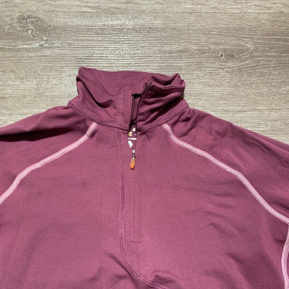 Mountain Hardwear Jacket Womens Small Purple 1/4 Zip Gore Pullover Gorpcore - Picture 2 of 11